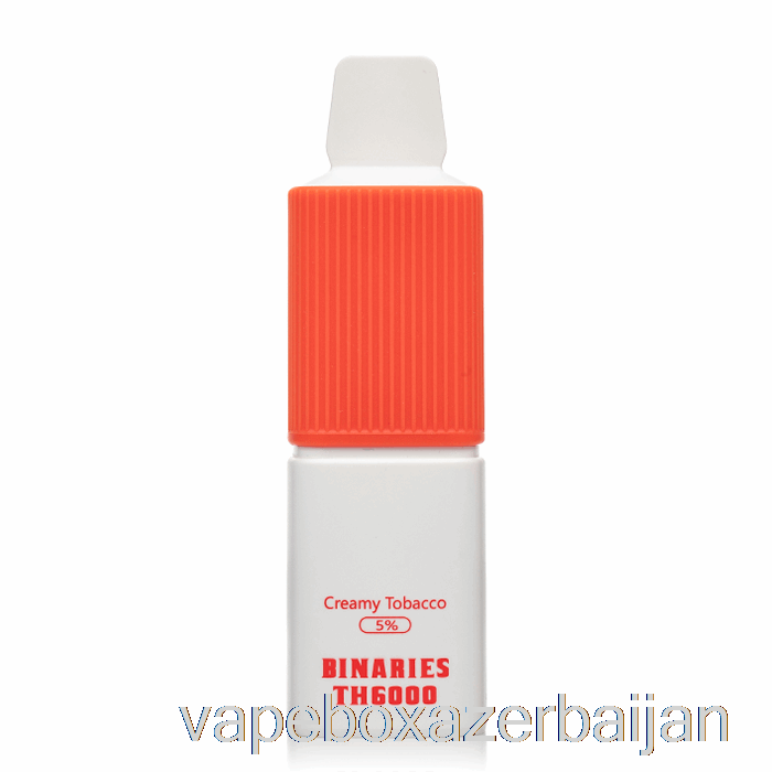 E-Juice Vape Horizon Binaries TH6000 Disposable Creamy Tobacco